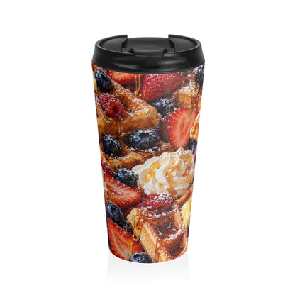 Berry Loaded French Toast Stainless Steel Travel Mug