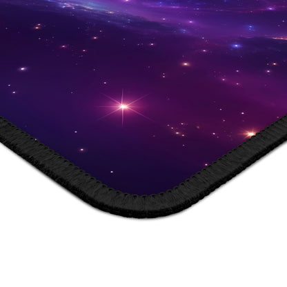 Purple Galaxy Mouse Pad
