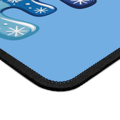 Snowman Love Mouse Pad