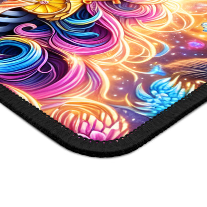 Tropical Sugar Skull Cocktail Mouse Pad