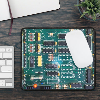Retro Circuit Board Mouse Pad