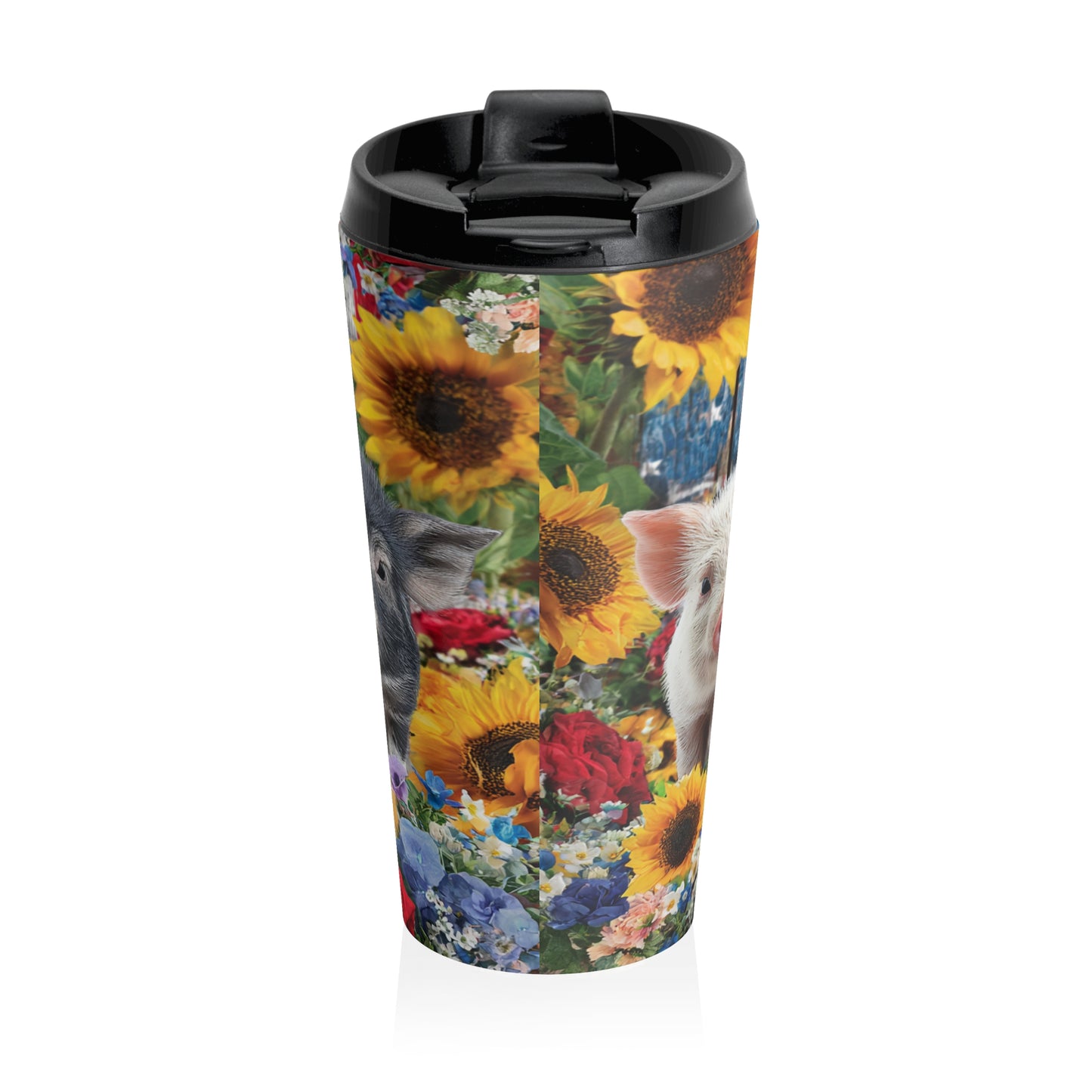 Patriotic Piglet Travel Mug