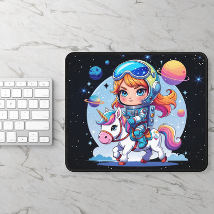 Cosmic Unicorn Astronaut Mouse Pad