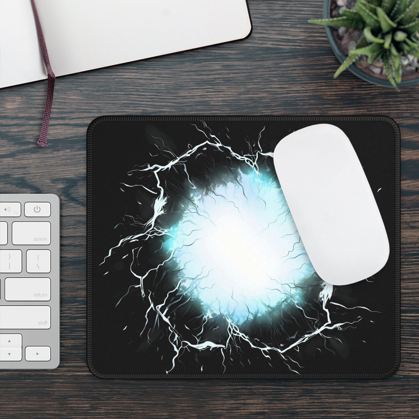 Electric Rift Mouse Pad