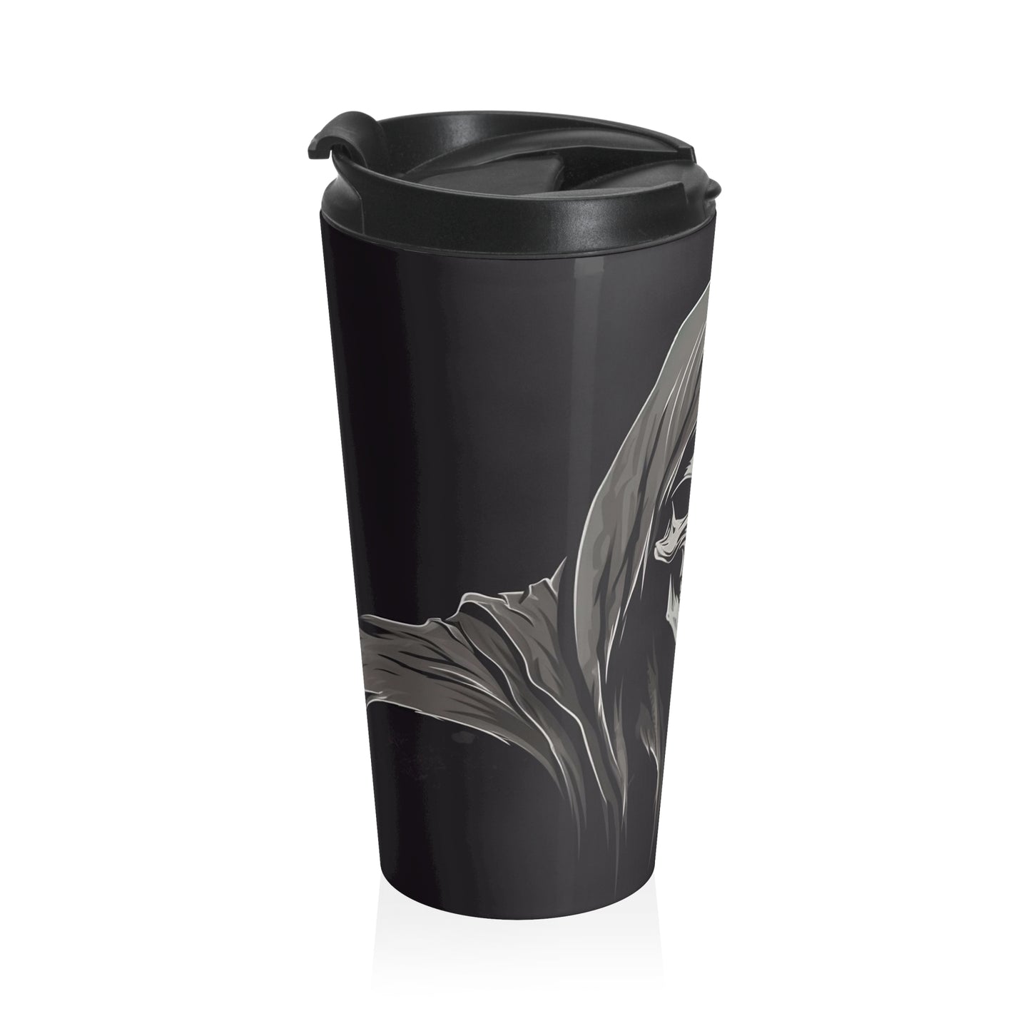 Grim Reaper Shadow Travel Mug