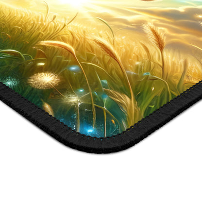 Sunlit Meadow Cat Mouse Pad