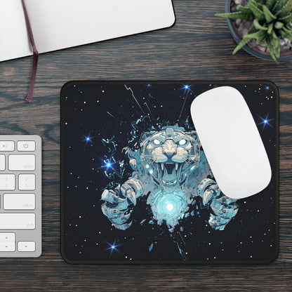 Cyber Tiger From Beyond The Stars Mouse Pad