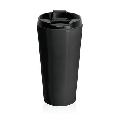 Cursed Doll Stainless Steel Travel Mug – 15oz