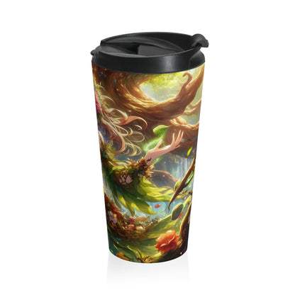 Forest Fairy Stainless Steel Travel Mug – 15oz