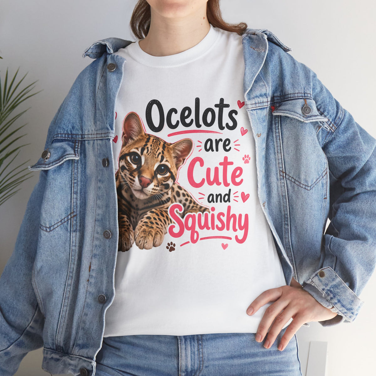 Ocelots Are Cute and Squishy T-Shirt