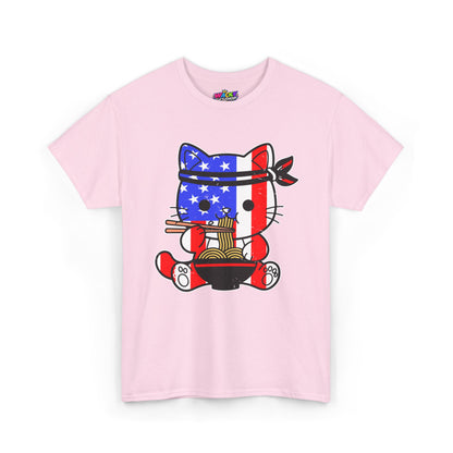 Patriotic Ramen Cat T-Shirt