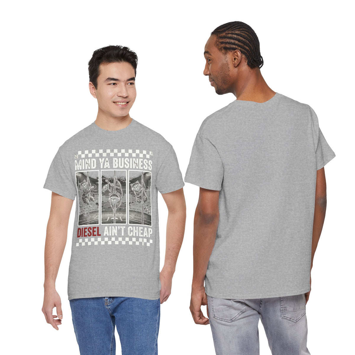 Mind Ya Business Diesel Ain’t Cheap Raccoon T-Shirt