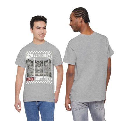 Mind Ya Business Diesel Ain’t Cheap Raccoon T-Shirt