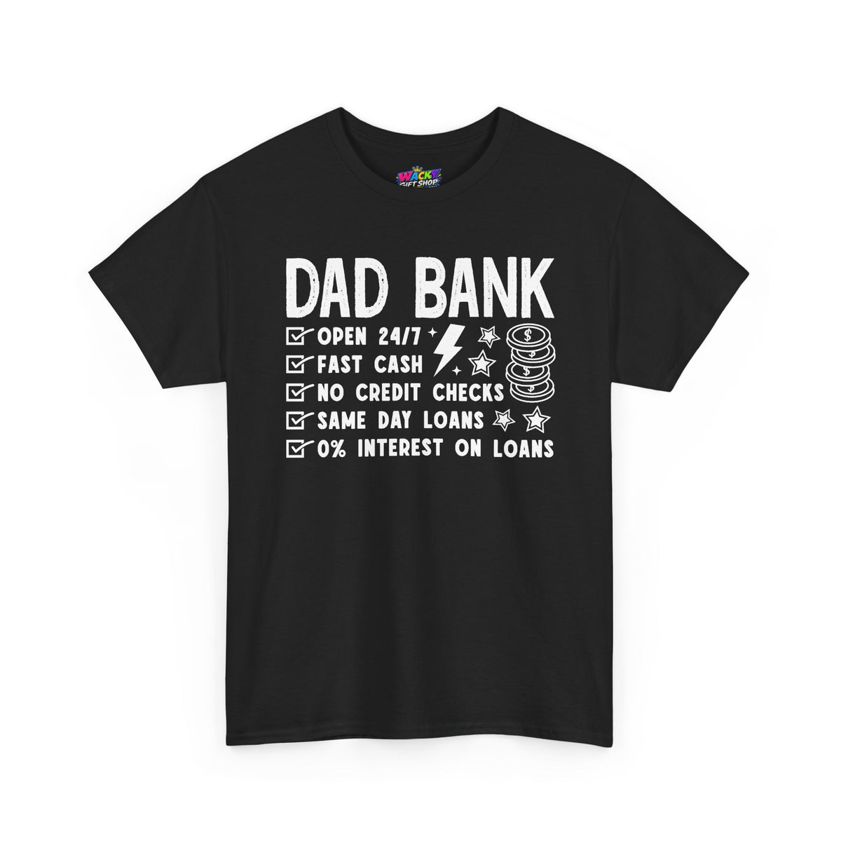 Dad Bank Funny Father T-Shirt