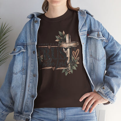 Trust in the Lord Proverbs 3:5-6 Christian T-Shirt
