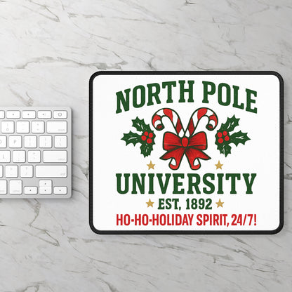 North Pole University Mouse Pad