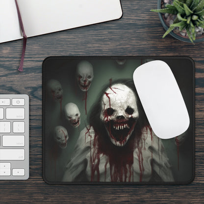 Bloodbound Skull Horror Mouse Pad