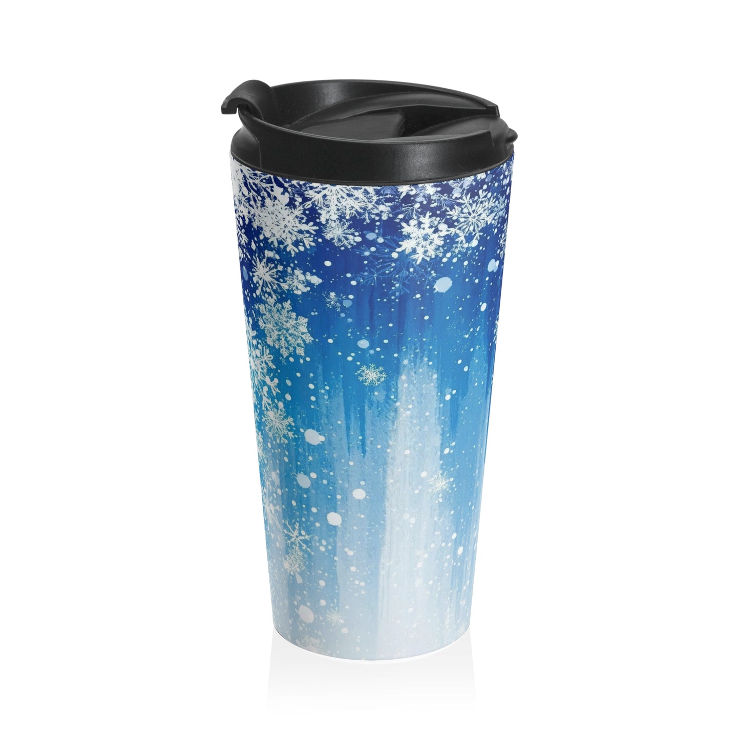 Frostfall Blue Travel Mug