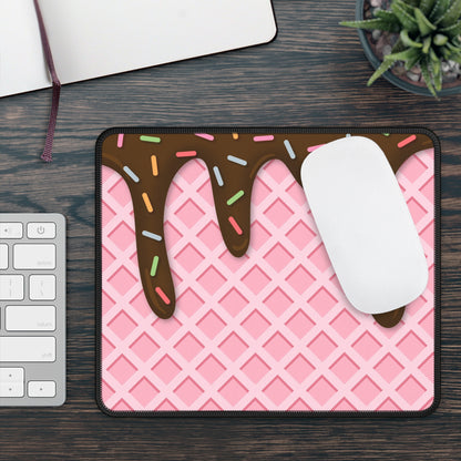 Chocolate Sprinkle Ice Cream Mouse Pad