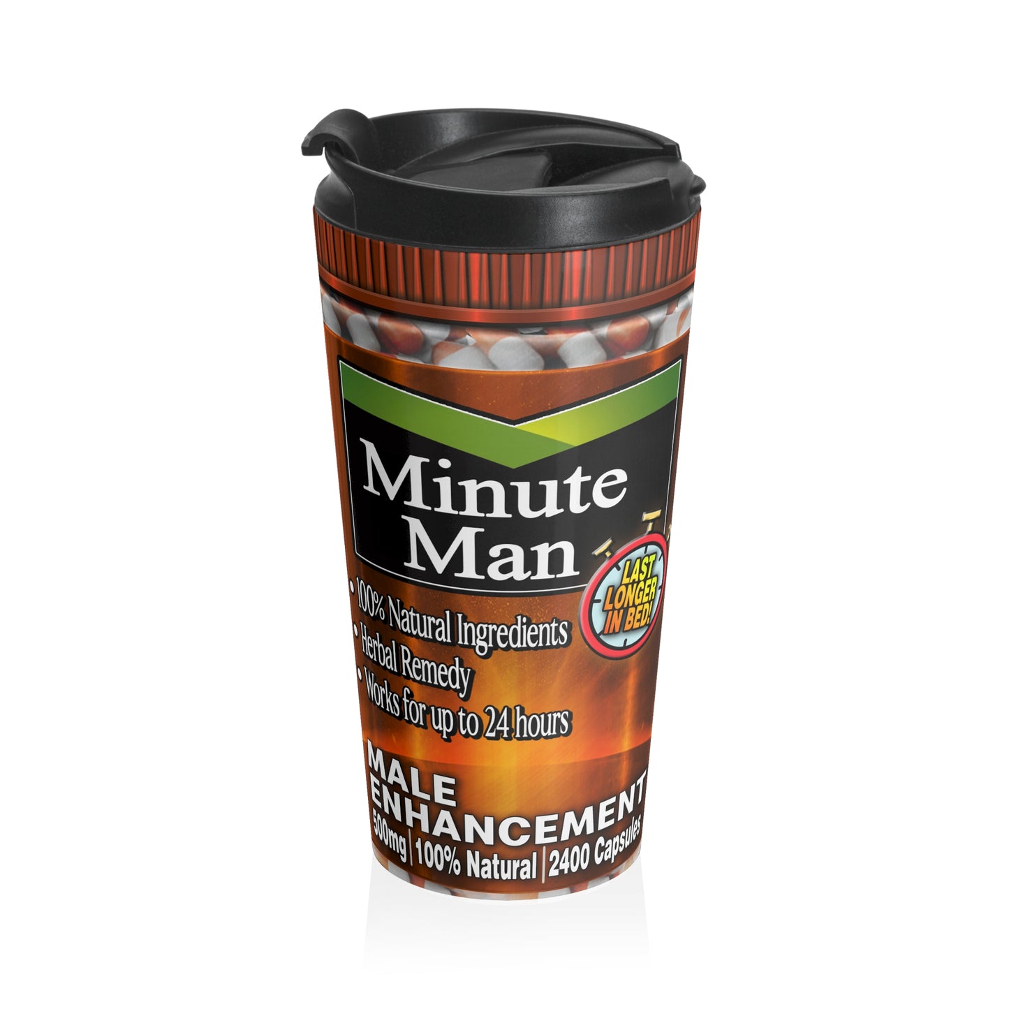 Minute Man Travel Mug