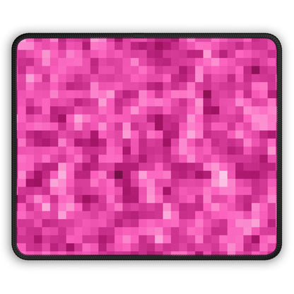 Pink Pixel Mouse Pad