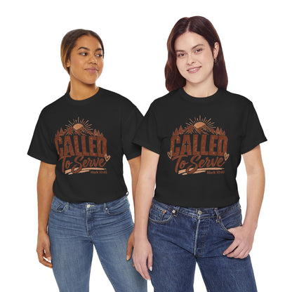 Called to Serve Mark 10:45 Christian T-Shirt