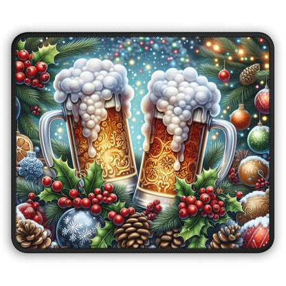 Christmas Cheers Beer Mouse Pad