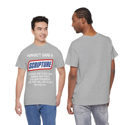 Hungry? Grab a Scripture T-Shirt