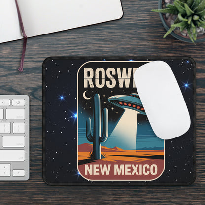 Roswell New Mexico UFO Galaxy Mouse Pad