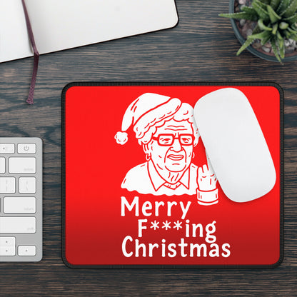 Merry F***ing Christmas Mouse Pad
