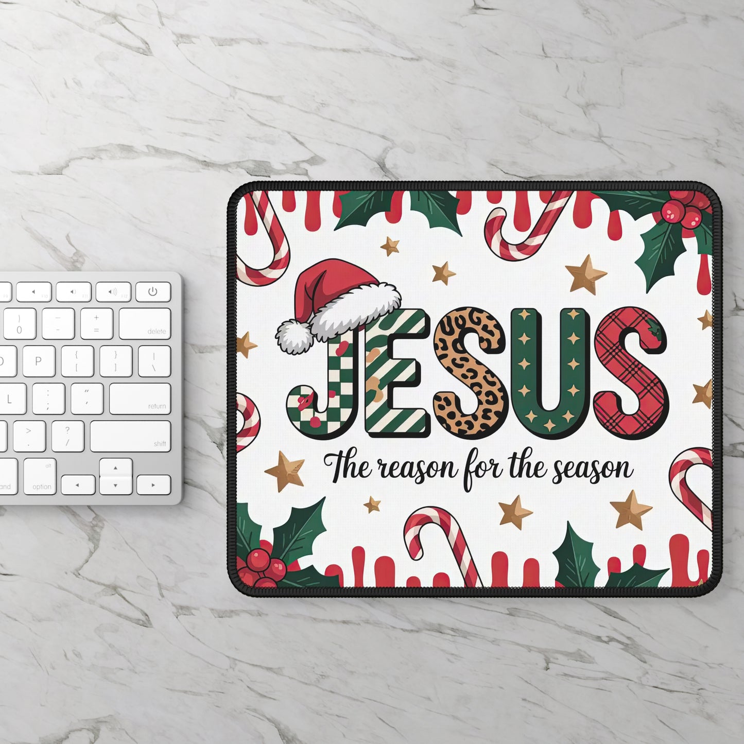 Jesus The Reason for the Season Mouse Pad