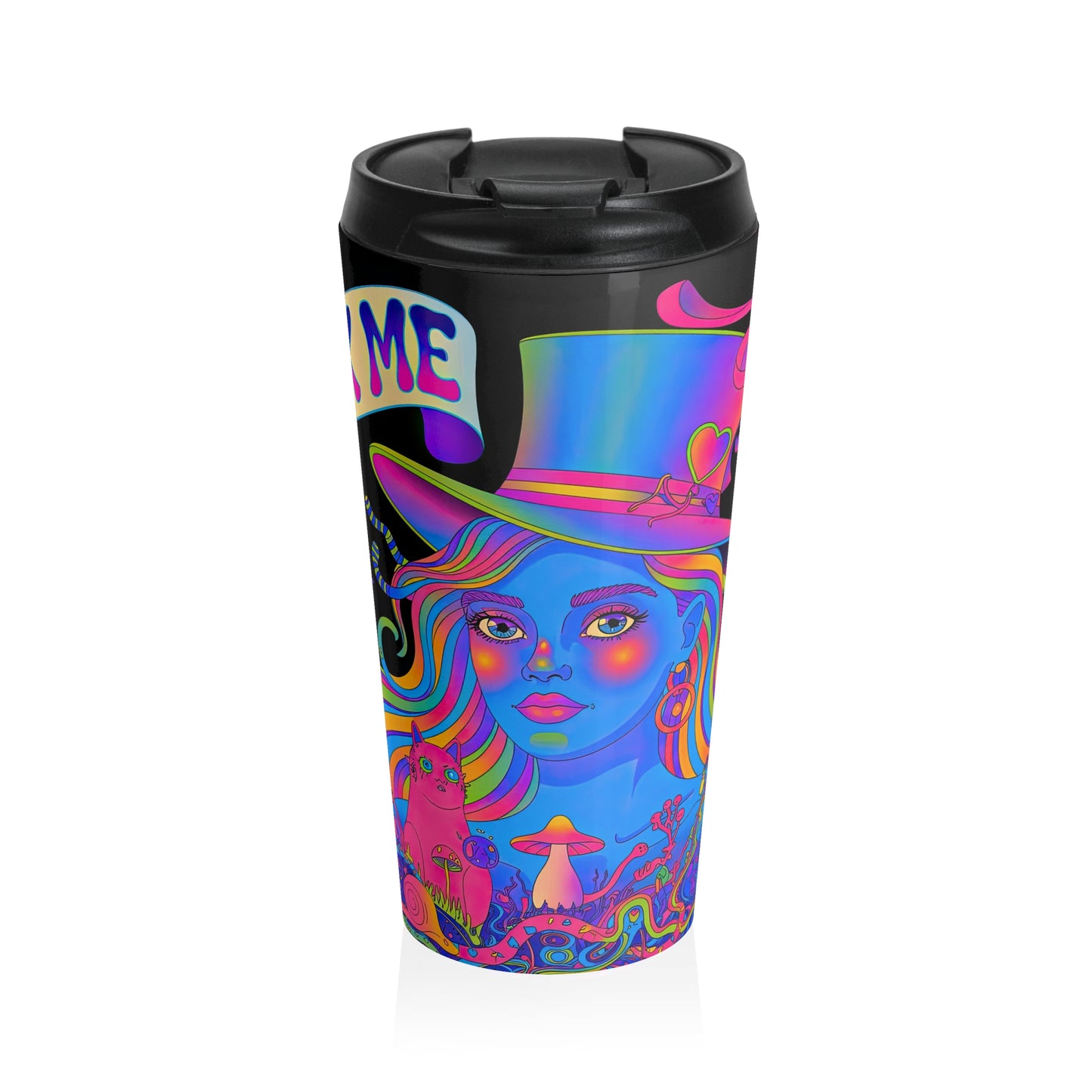 Psychedelic Witch Travel Mug