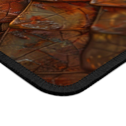 Ember Dragon Scale Mouse Pad