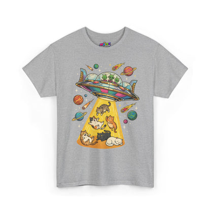 Alien Cat Abduction T-Shirt