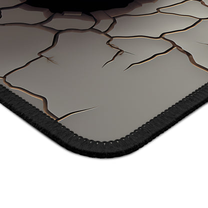 Alien Peeking Through the Wall Mouse Pad