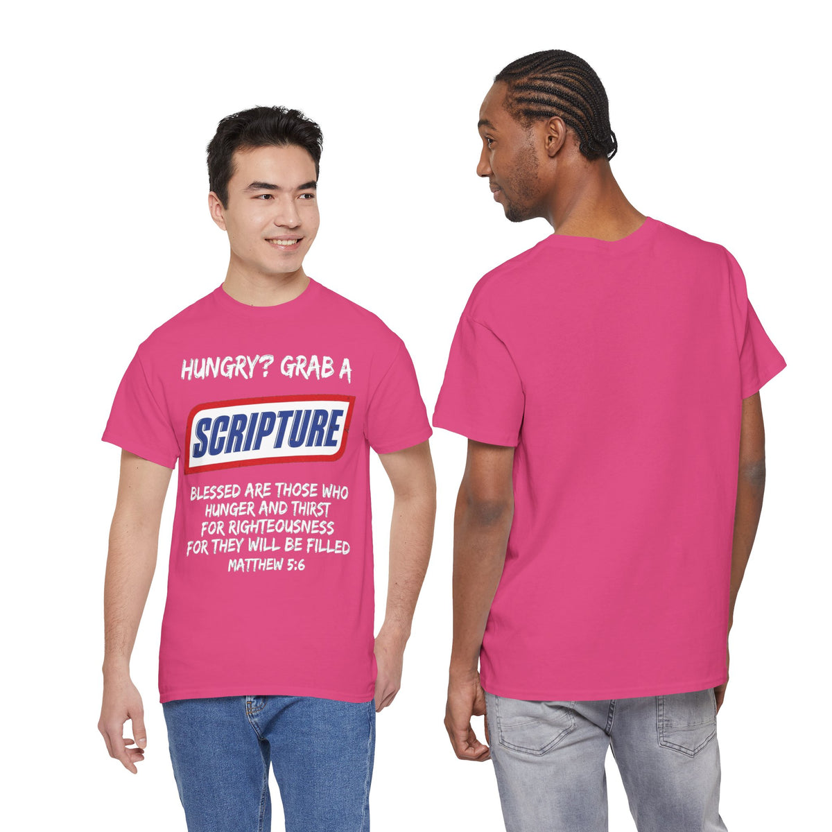 Hungry? Grab a Scripture T-Shirt