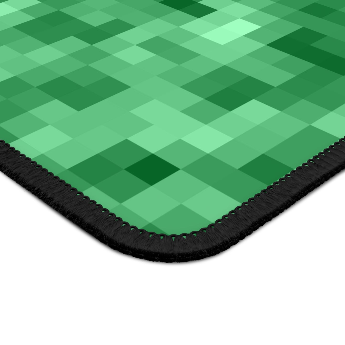 Emerald Pixel Mouse Pad