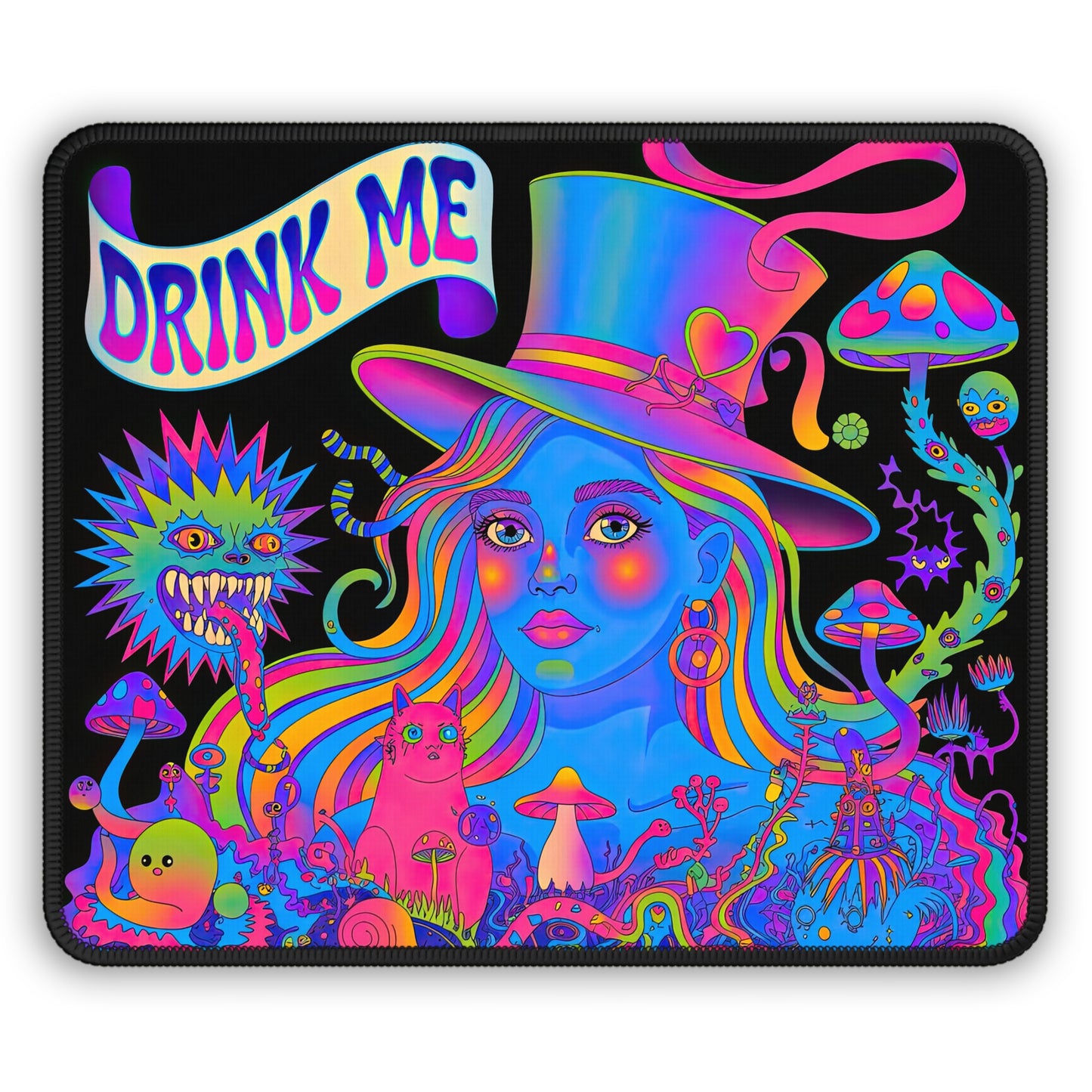 Drink Me Mouse Pad