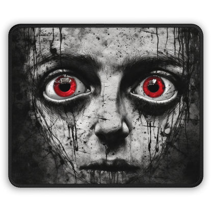 Crimson Gaze Horror Mouse Pad