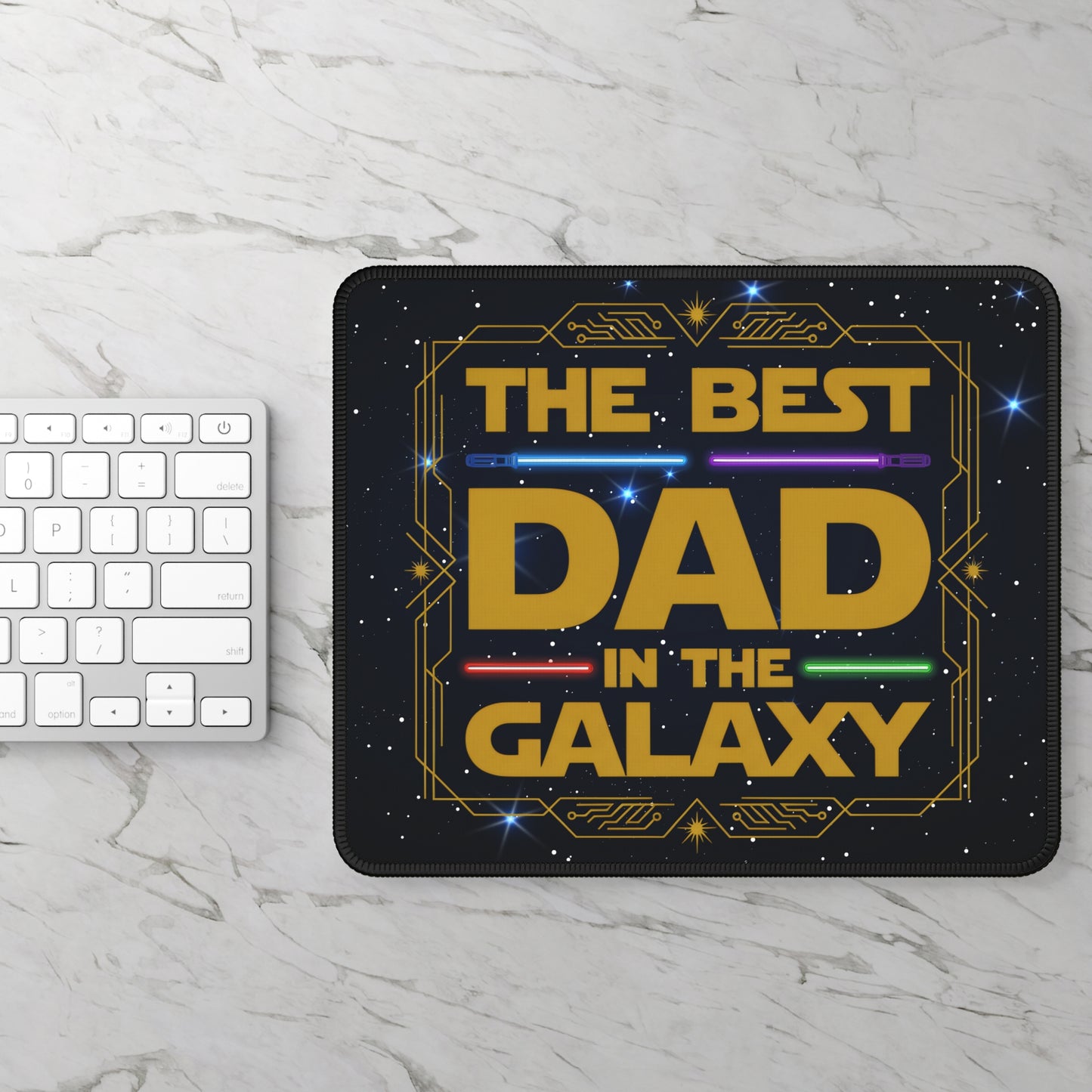 The Best Dad In The Galaxy Mouse Pad