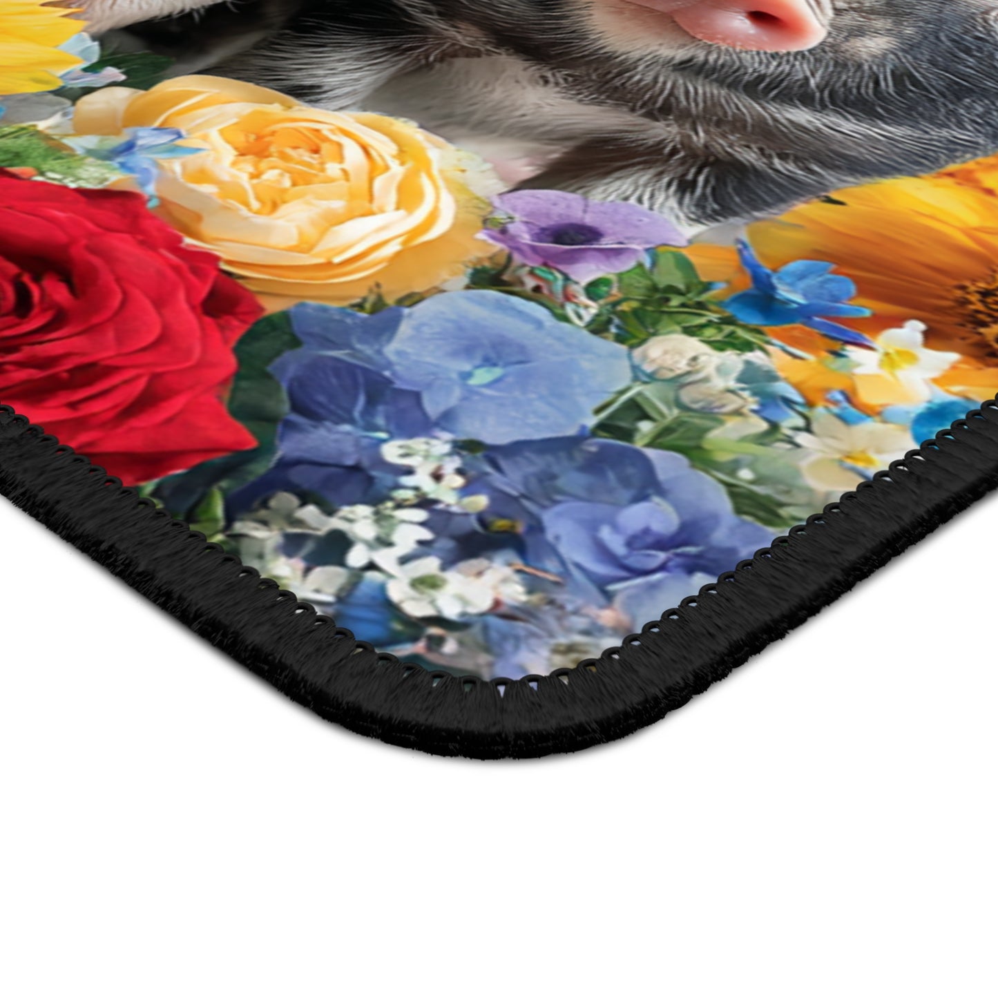 Patriotic Pig Trio Mouse Pad