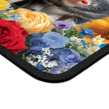 Patriotic Pig Trio Mouse Pad