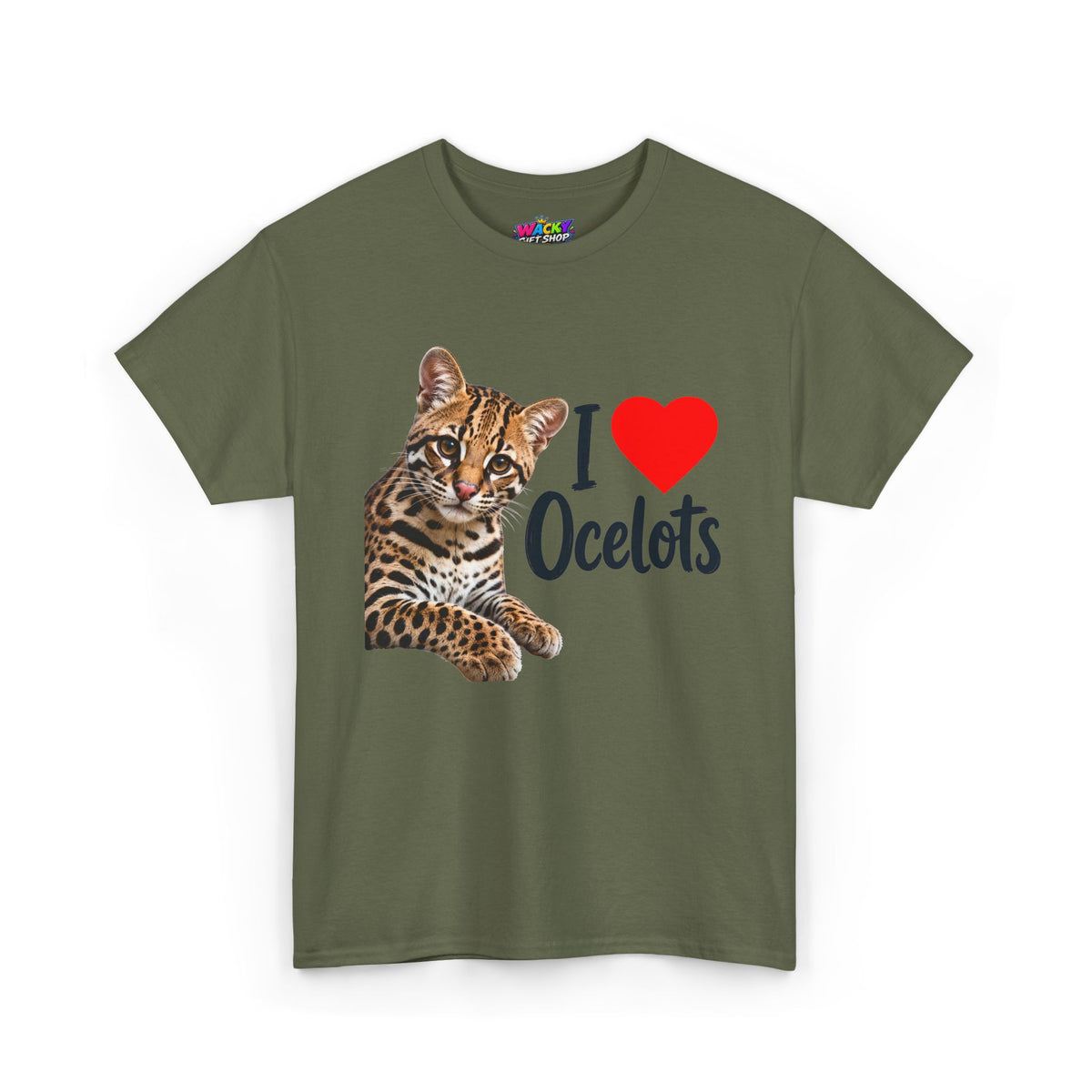 I Love Ocelots T-Shirt