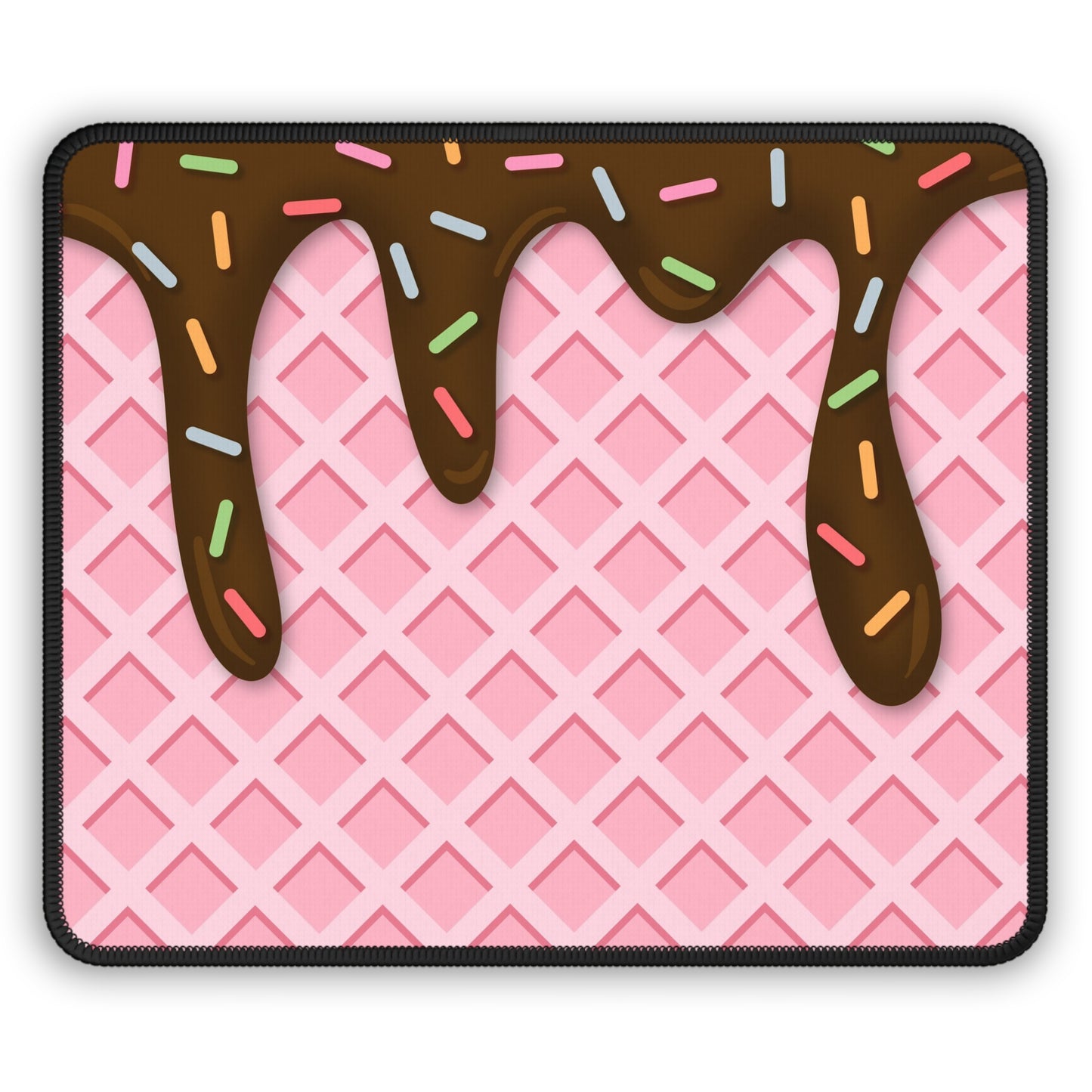 Chocolate Sprinkle Ice Cream Mouse Pad