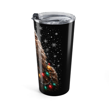 Christmas Bigfoot 20oz Tumbler – Festive Sasquatch Drinkware