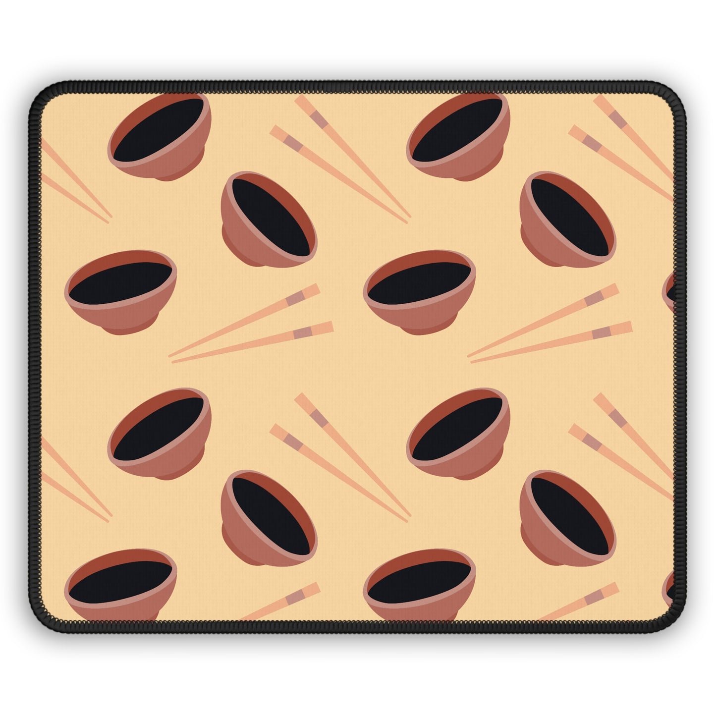 Ramen Bowl Pattern Mouse Pad