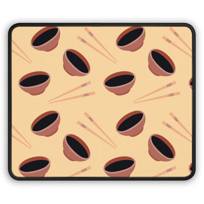 Ramen Bowl Pattern Mouse Pad