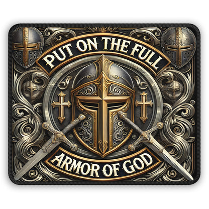 Put On the Full Armor of God Mouse Pad