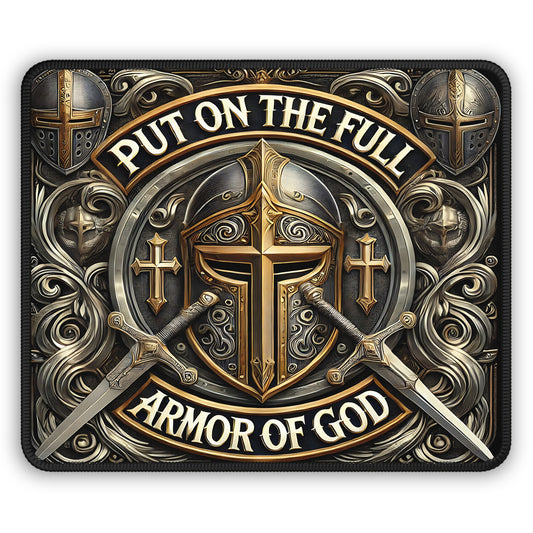 Put On the Full Armor of God Mouse Pad