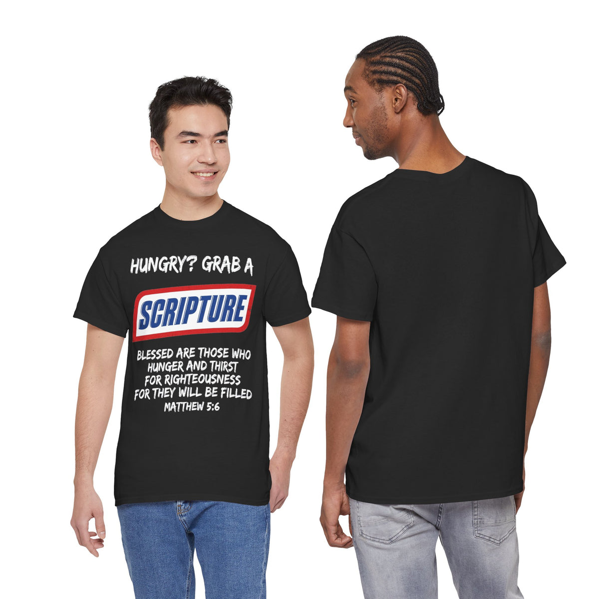 Hungry? Grab a Scripture T-Shirt